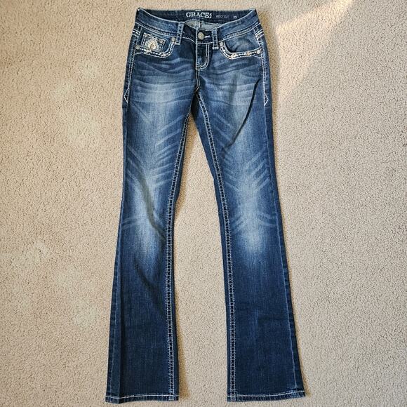 Grace in LA Bootcut Jeans 25x34 - Picture 1 of 7